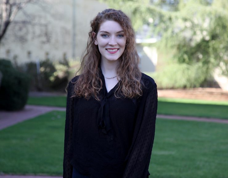 Pamplin College student Grace Welsh loves learning new cultures