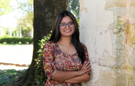 Ophthalmology research done by undergrad Shubhra Rajpurohit